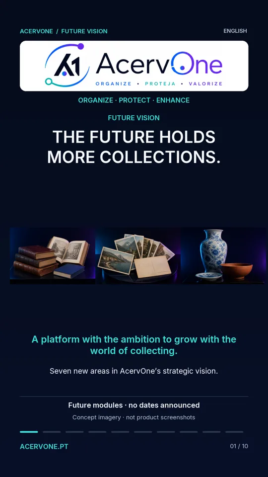 AcervOne future vision in English